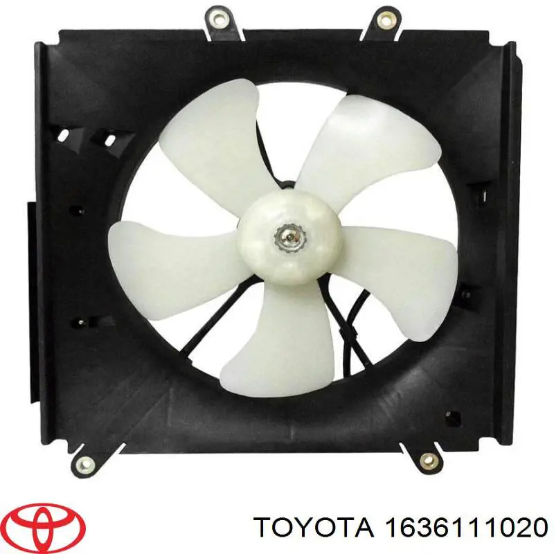 Вентилятор/крильчатка радіатора охолодження Toyota Corolla (E10) (Тойота Королла)