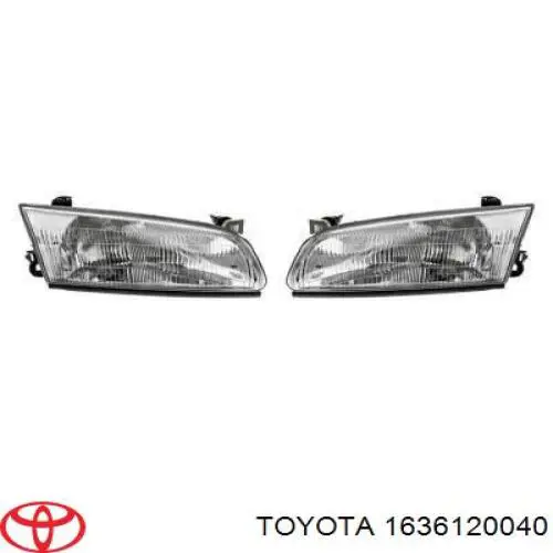 1636120040 Toyota Вентилятор / крильчатка радіатора кондиціонера