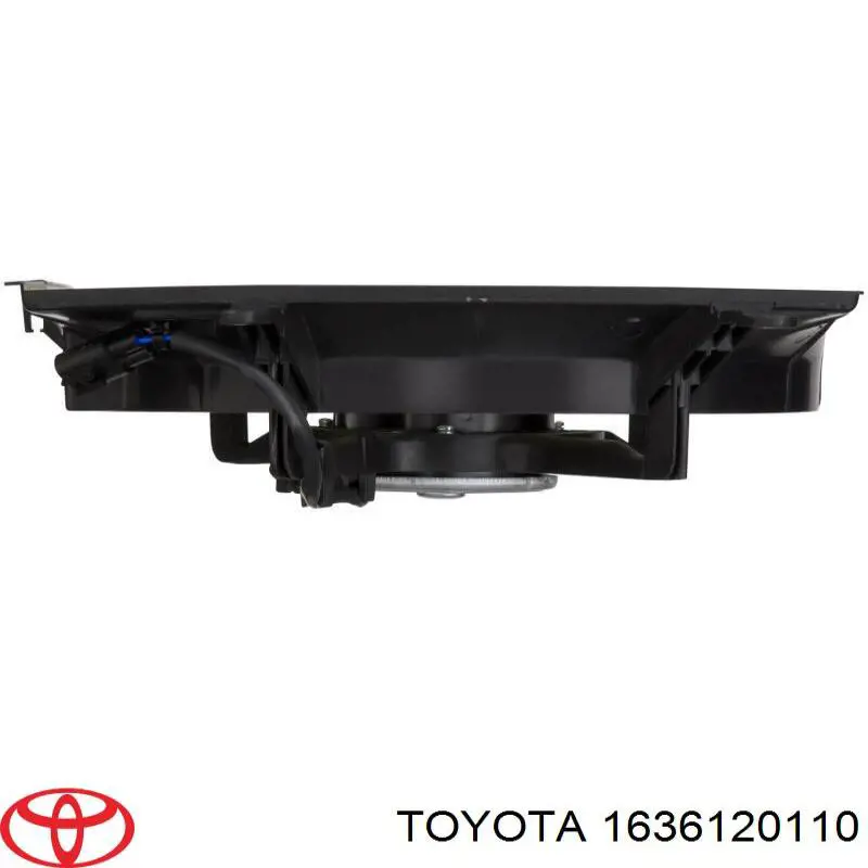 Купити 1636120111 Toyota Вентилятор/крильчатка радіатора охолодження, лівий