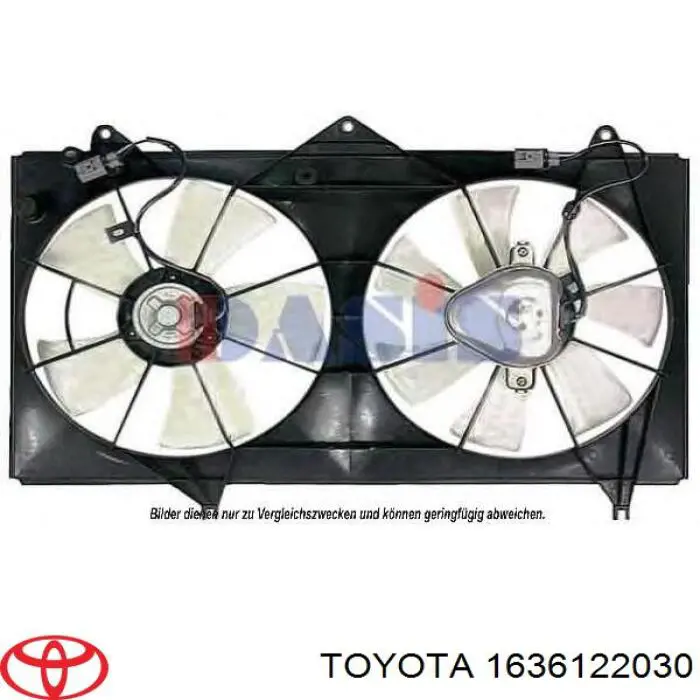 Вентилятор/крильчатка радіатора охолодження Toyota Camry (V30) (Тойота Камрі)