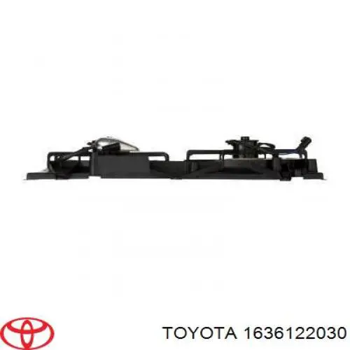 Вентилятор/крильчатка радіатора охолодження Toyota 1636122030 ціна, від  USD