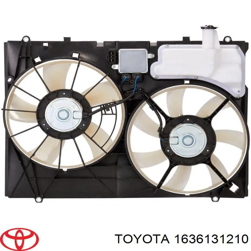 Вентилятор / крильчатка радіатора охолодження, лівий Toyota 1636131210 ціна, від 34.21 USD