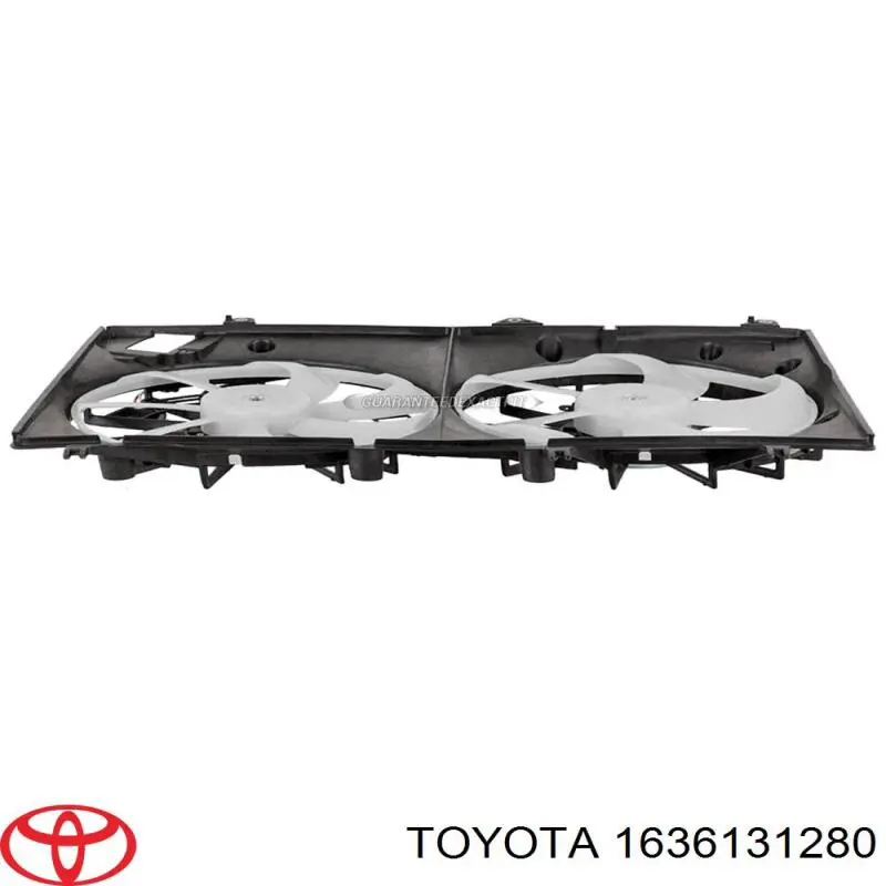 Вентилятор/крильчатка радіатора охолодження, лівий 1636131280 Toyota