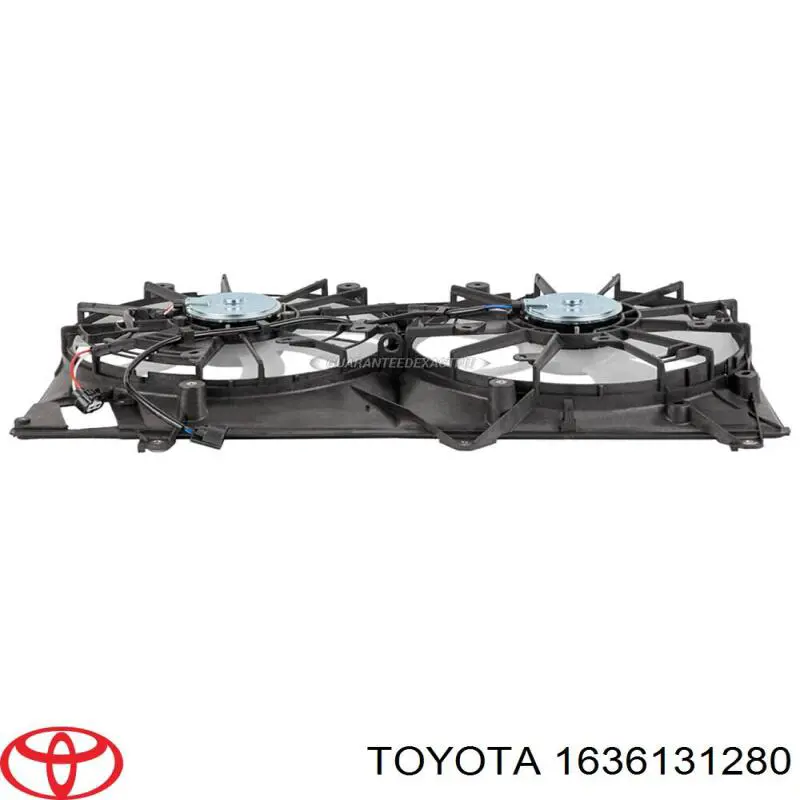 Купити 1636131280 Toyota Вентилятор/крильчатка радіатора охолодження, лівий