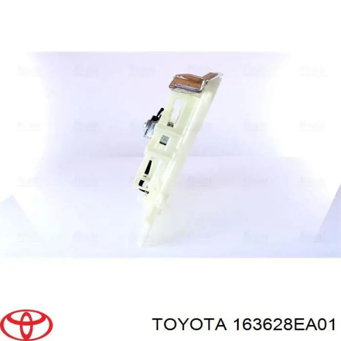163628EA00 Toyota електровентилятор охолодження в зборі (двигун + крильчатка)