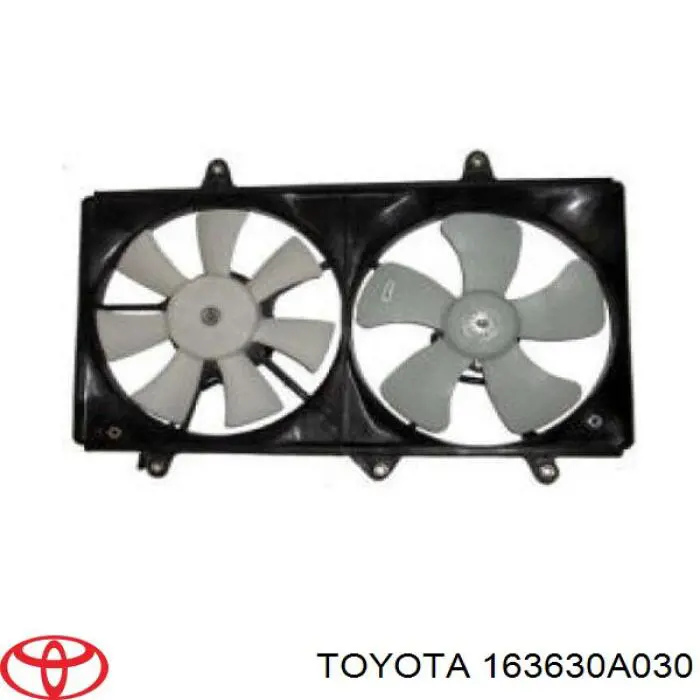 Двигун вентилятора системи охолодження 163630A030 Toyota