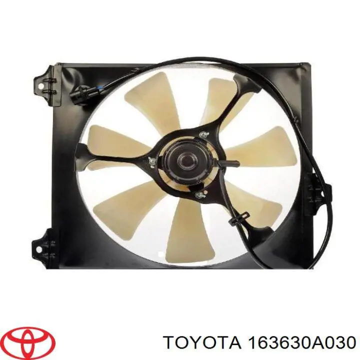 163630A030 Toyota двигун вентилятора системи охолодження