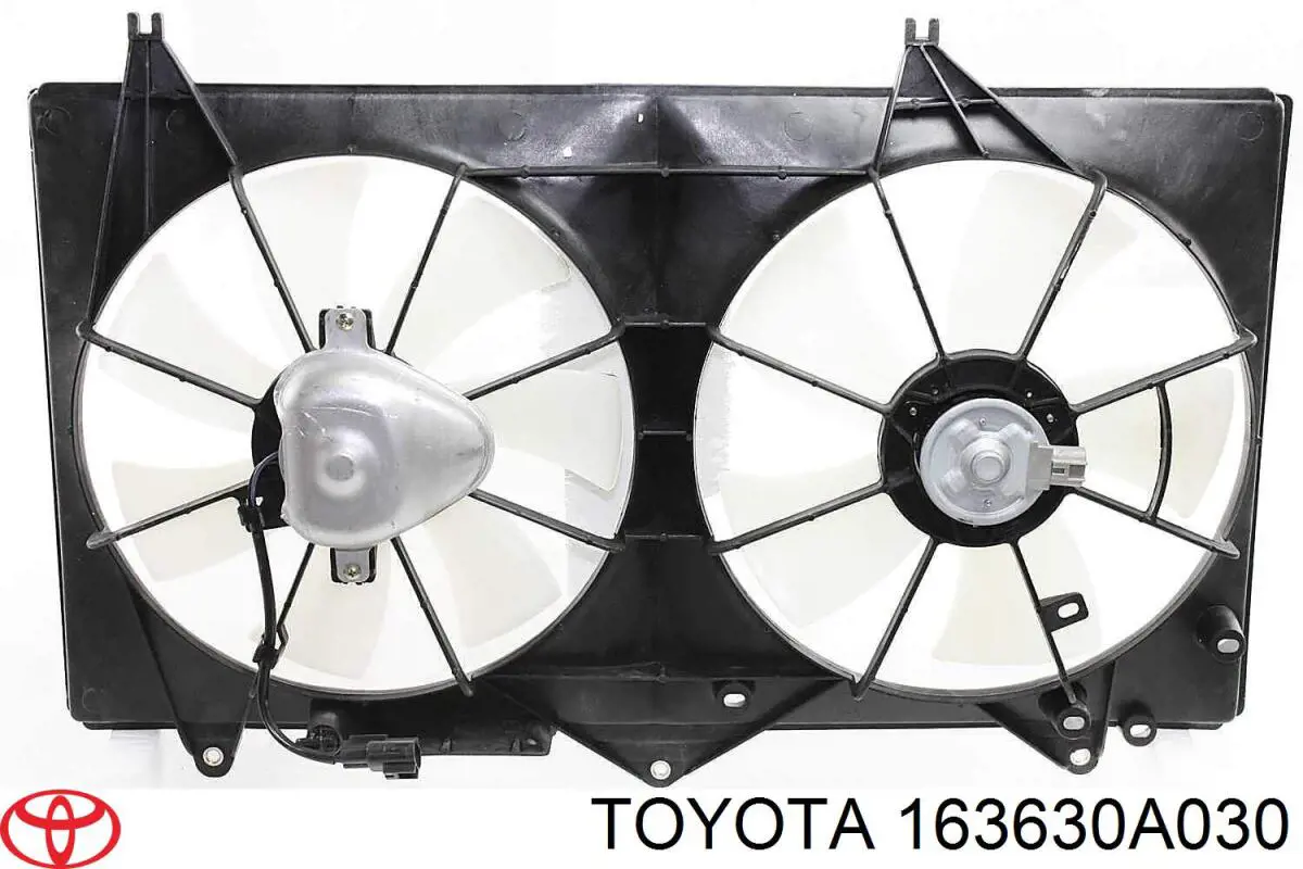Двигун вентилятора системи охолодження Toyota 163630A030
