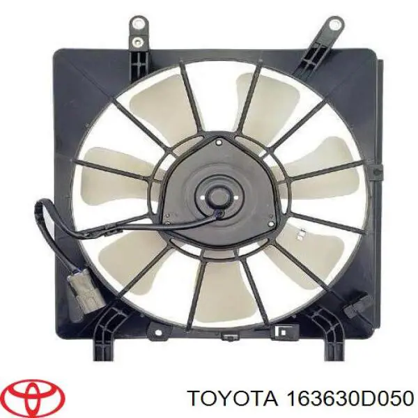 1636321050 Toyota двигун вентилятора системи охолодження, лівий