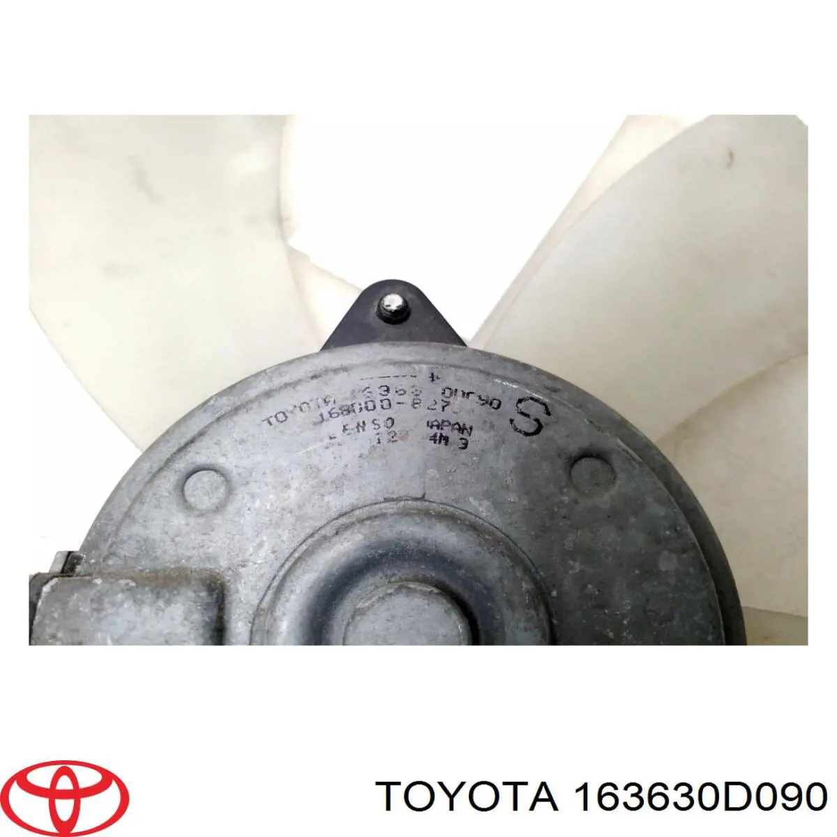 Купити 163630D090 Toyota Двигун вентилятора системи охолодження