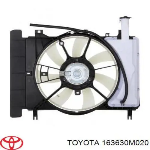 Купити 163630M020 Toyota Двигун вентилятора системи охолодження, лівий