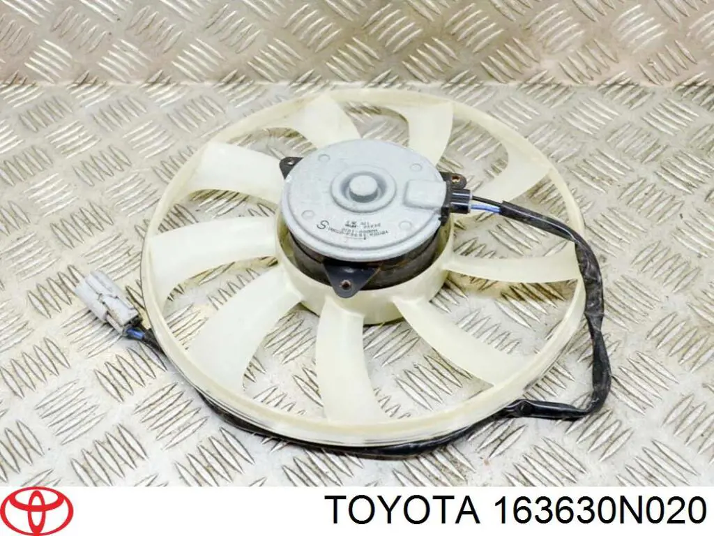 163630N020 Toyota двигун вентилятора системи охолодження