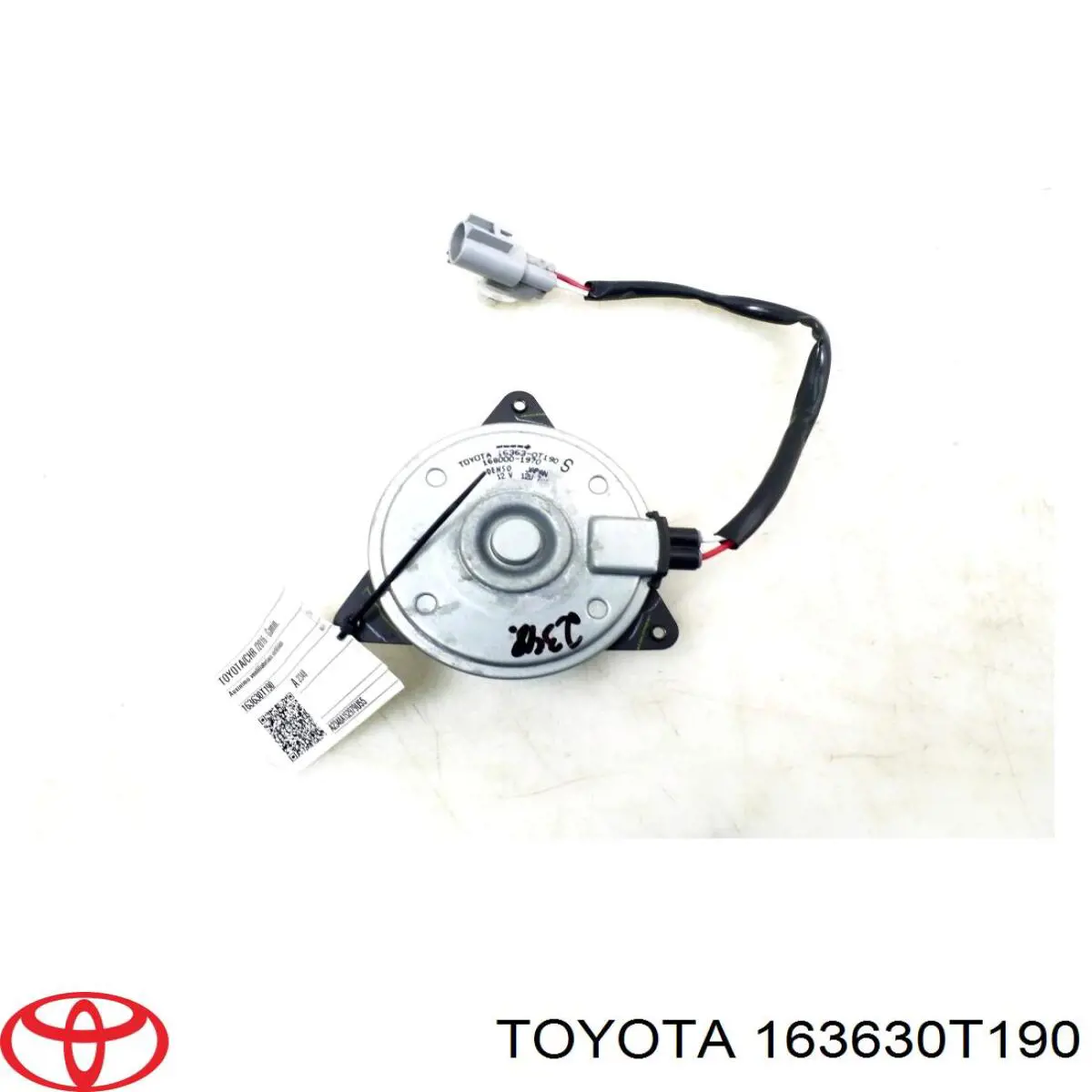 Двигун вентилятора системи охолодження, лівий Toyota 163630T190 ціна, від 88.69 USD