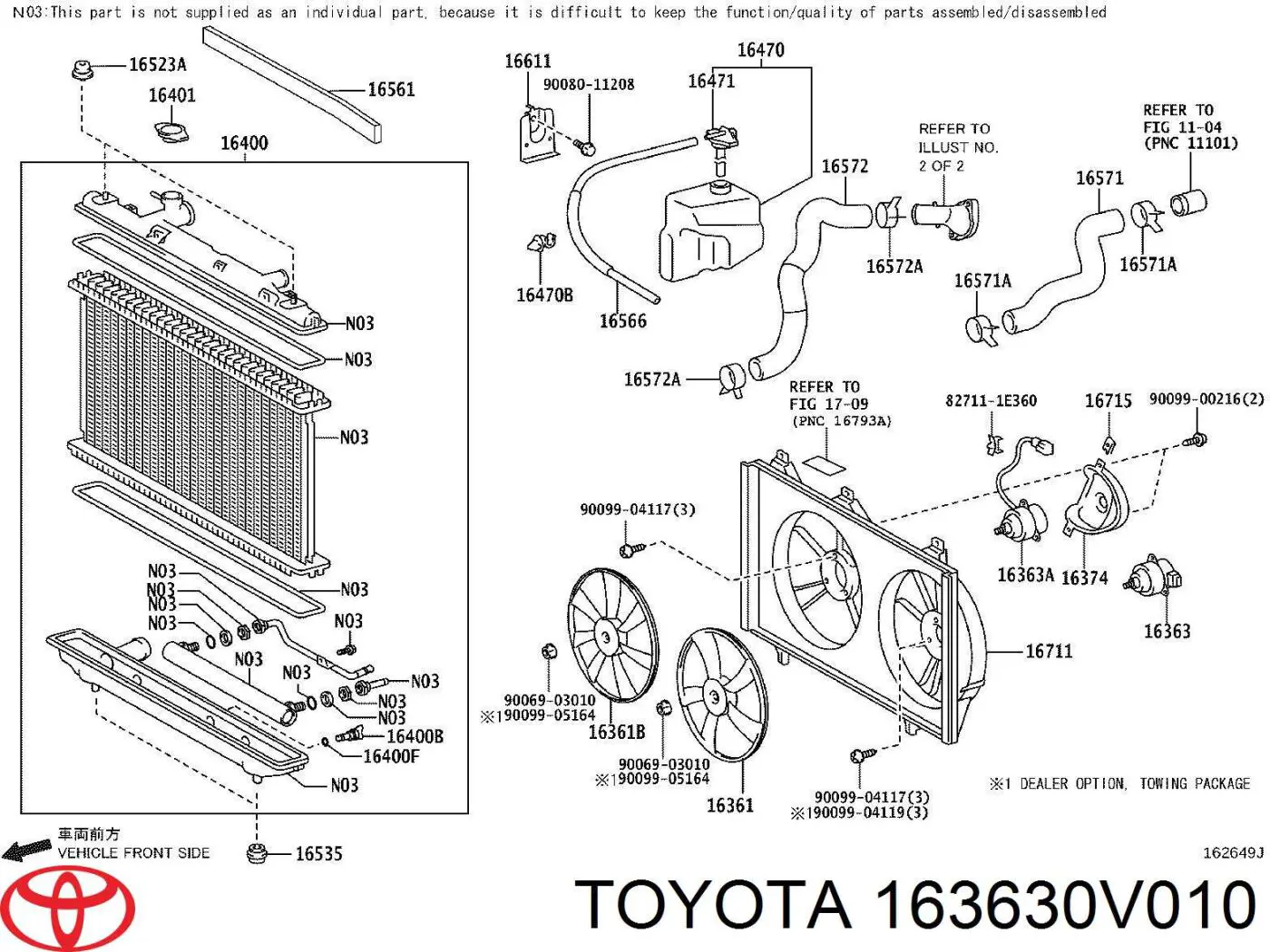  163630V010 Toyota