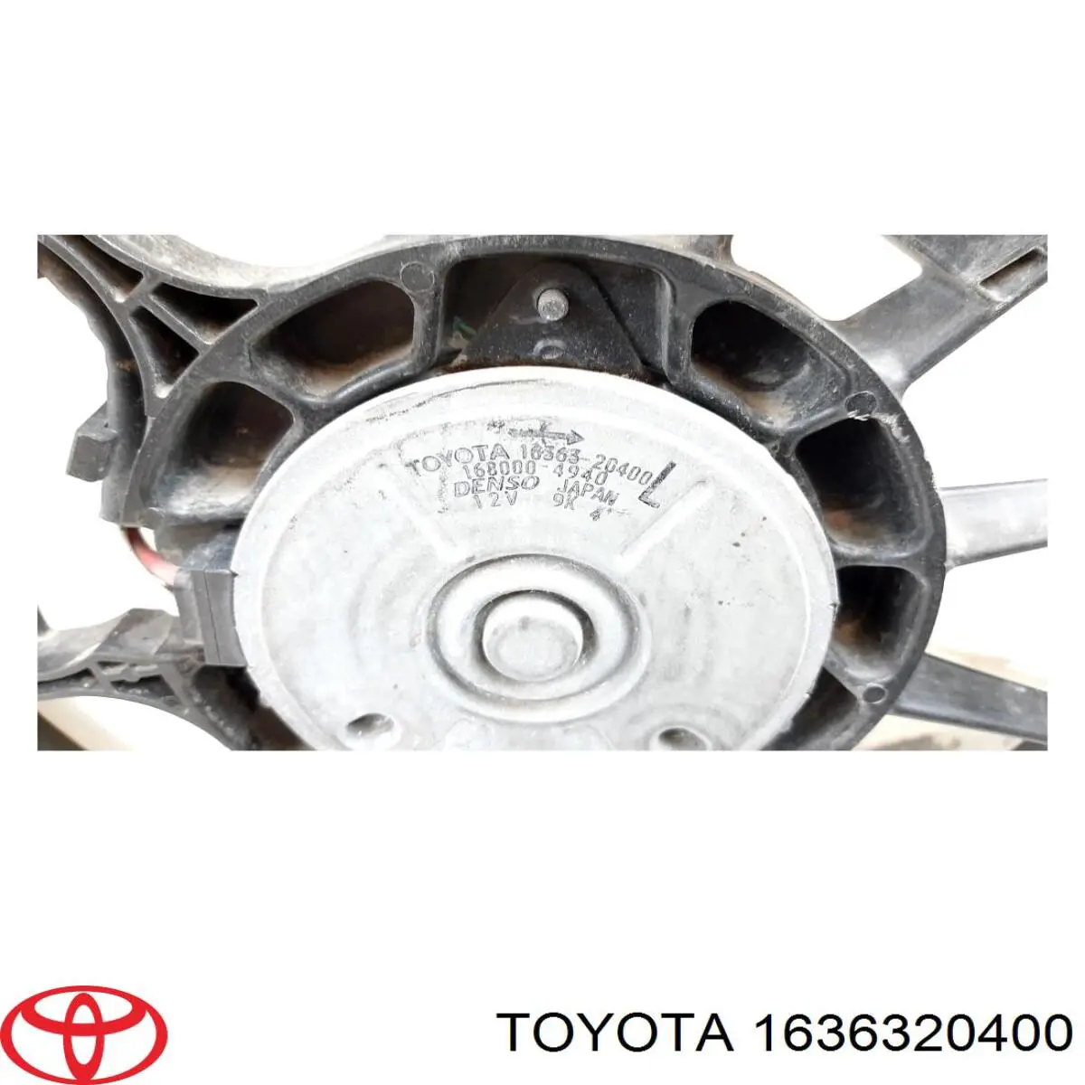Купити 1636320400 Toyota Двигун вентилятора системи охолодження