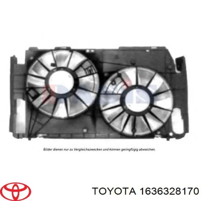 Двигун вентилятора системи охолодження, правий Toyota Previa (ACR3) (Тойота Превія)