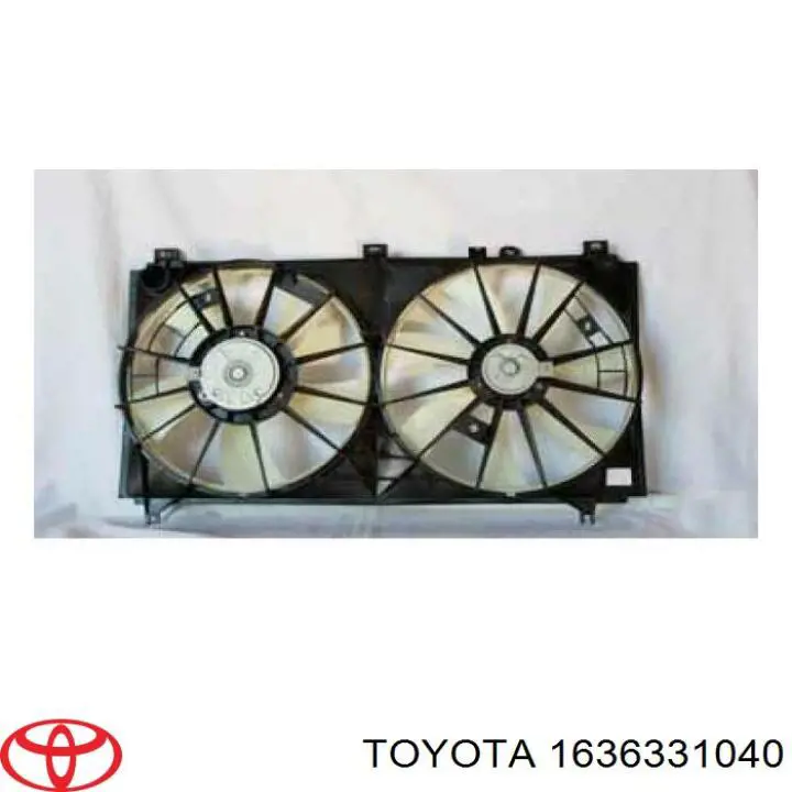 Двигун вентилятора системи охолодження, правий Toyota 1636331040 ціна, від 95.87 USD