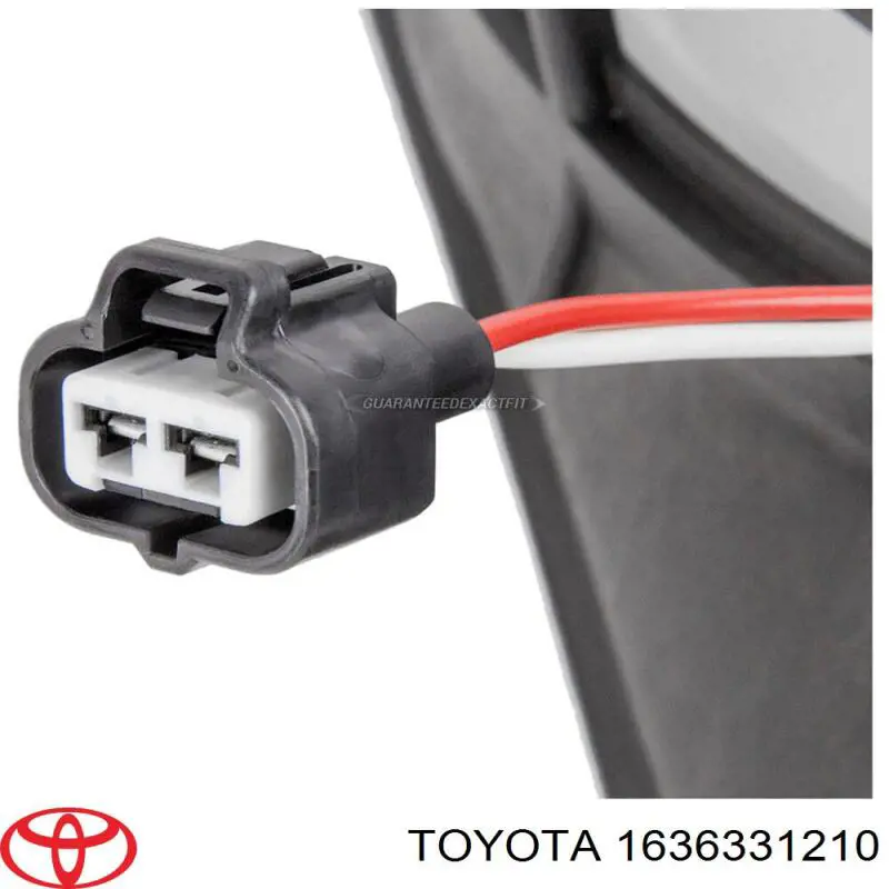 1636331210 Toyota Мотор вентилятора системи охолодження, лівий