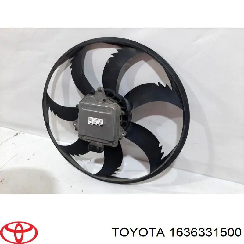 Двигун вентилятора системи охолодження Toyota 1636331500 ціна, від 82.35 USD