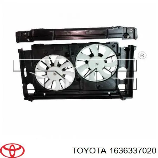 1636337020 Toyota двигун вентилятора системи охолодження