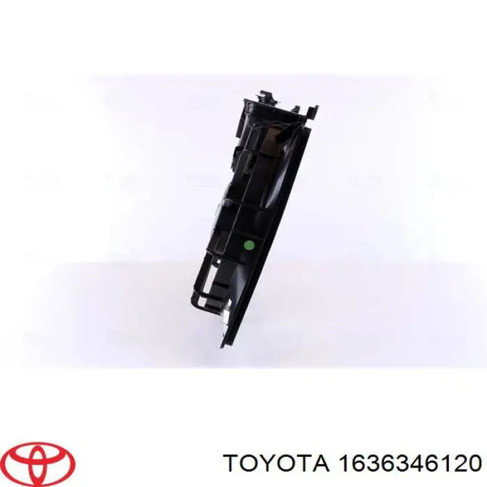 1636346120 Toyota Двигун вентилятора системи охолодження, правий