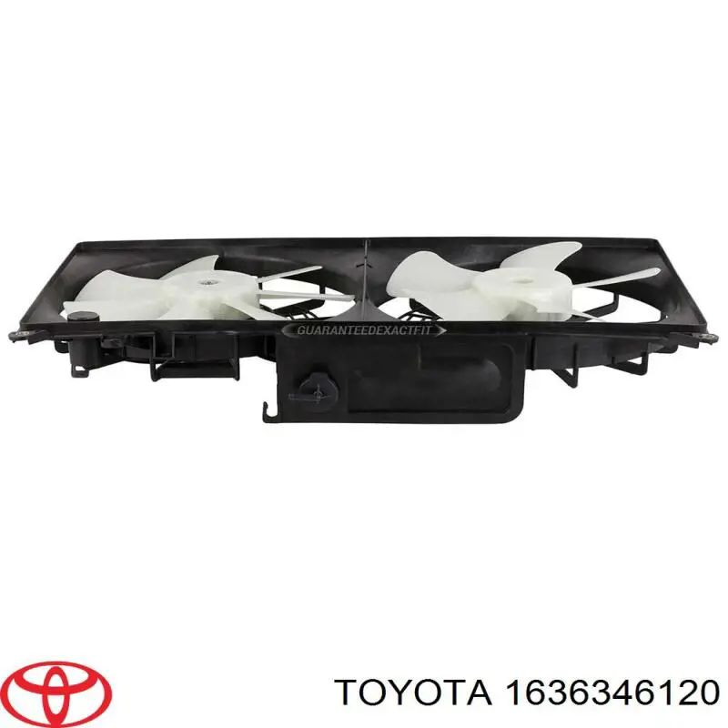 Двигун вентилятора системи охолодження, правий Toyota 1636346120 ціна, від 124.16 USD