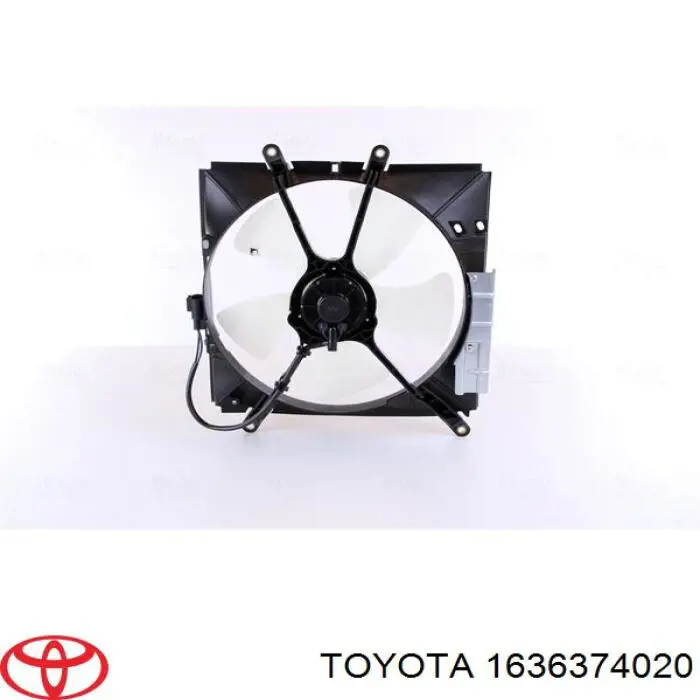 Купити 1636374020 Toyota Двигун вентилятора системи охолодження