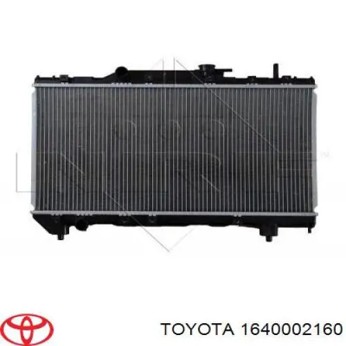 Радіатор основний Toyota 1640002160 ціна, від 72.65 USD