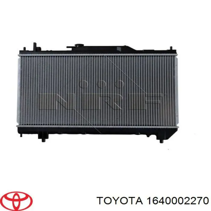 1640002270 Toyota радіатор охолодження двигуна