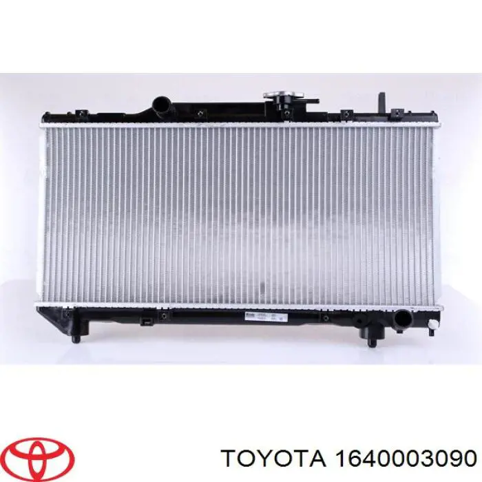 Купити 1640003090 Toyota Радіатор двигуна