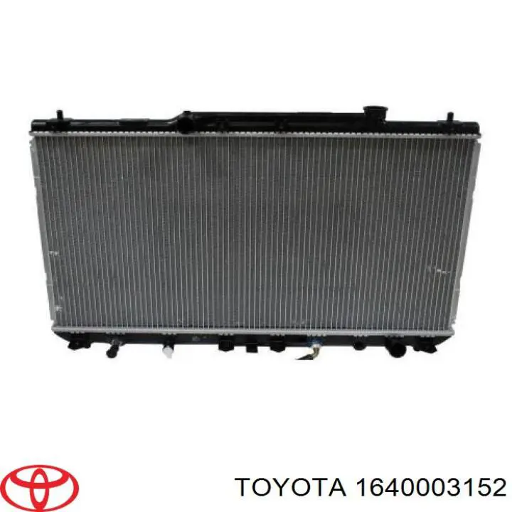 1640003152 Toyota радіатор охолодження двигуна