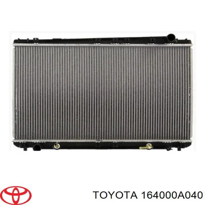 164000A040 Toyota Радіатор охолодження двигуна