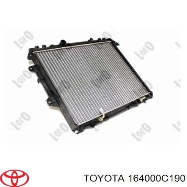 164000C220 Toyota радіатор охолодження двигуна