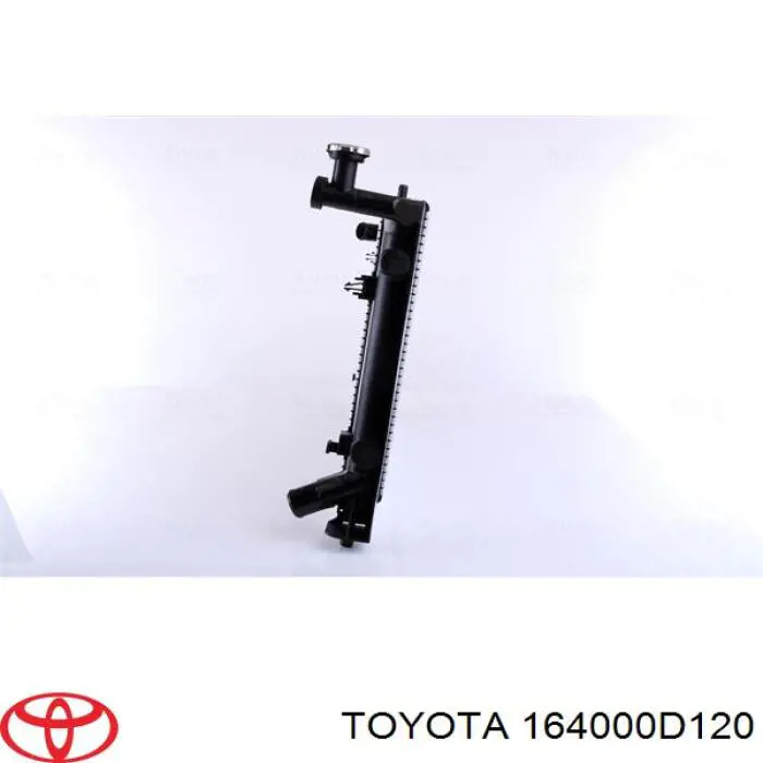 Радіатор основний Toyota 164000D120 ціна, від 73.08 USD