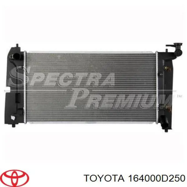 Радіатор 164000D250 Toyota