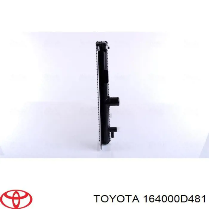 Купити 164000D481 Toyota Радіатор двигуна