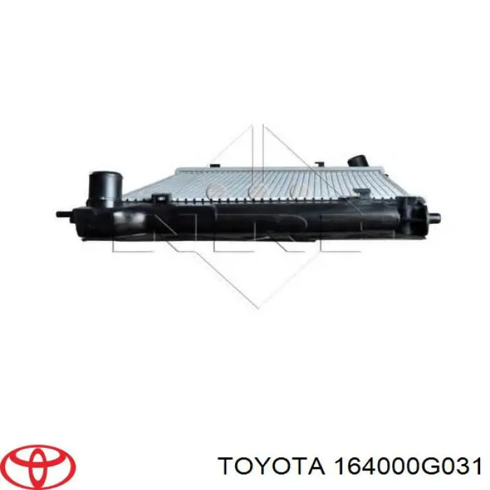 Радіатор основний Toyota 164000G031 ціна, від 75.47 USD
