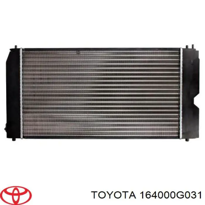 Купити 164000G031 Toyota Радіатор двигуна
