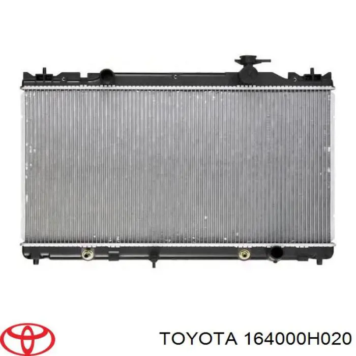 164000H020 Toyota радіатор охолодження двигуна