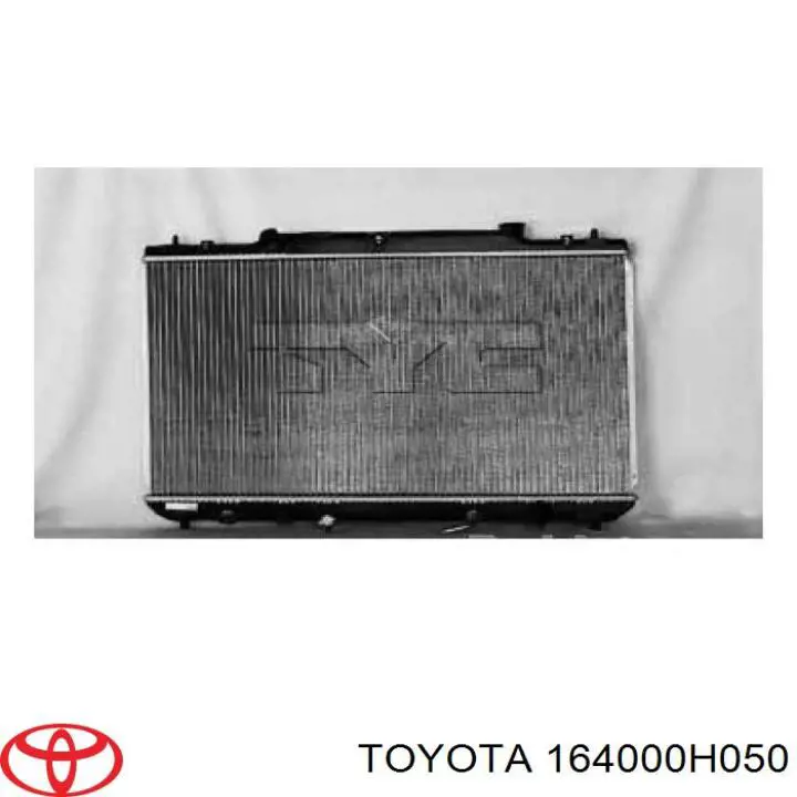 Купити 164000H070 Toyota Радіатор двигуна