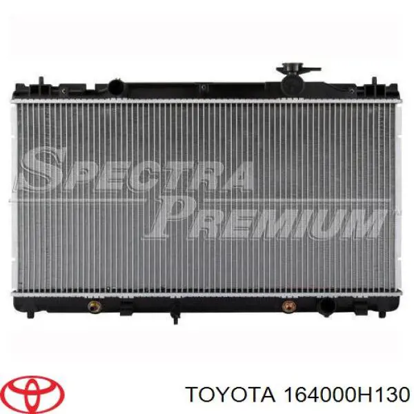 164000H130 Toyota радіатор охолодження двигуна