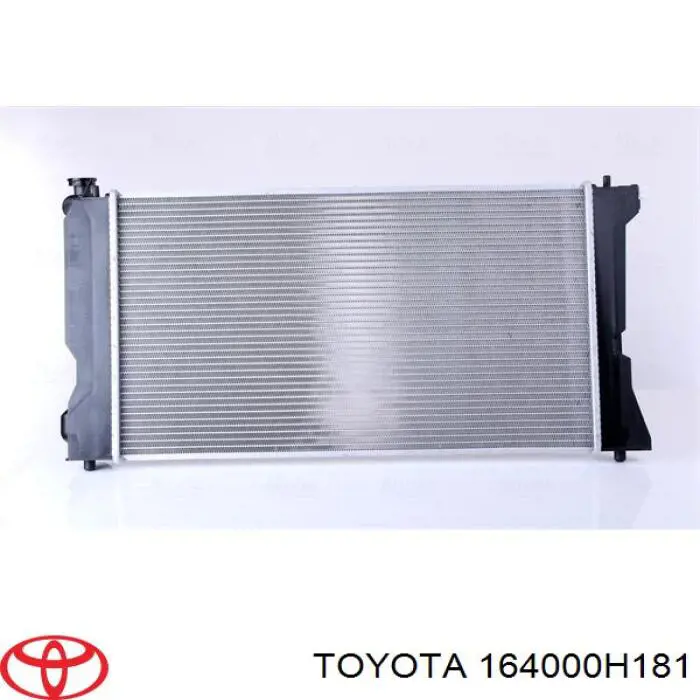Купити 164000H181 Toyota Радіатор двигуна