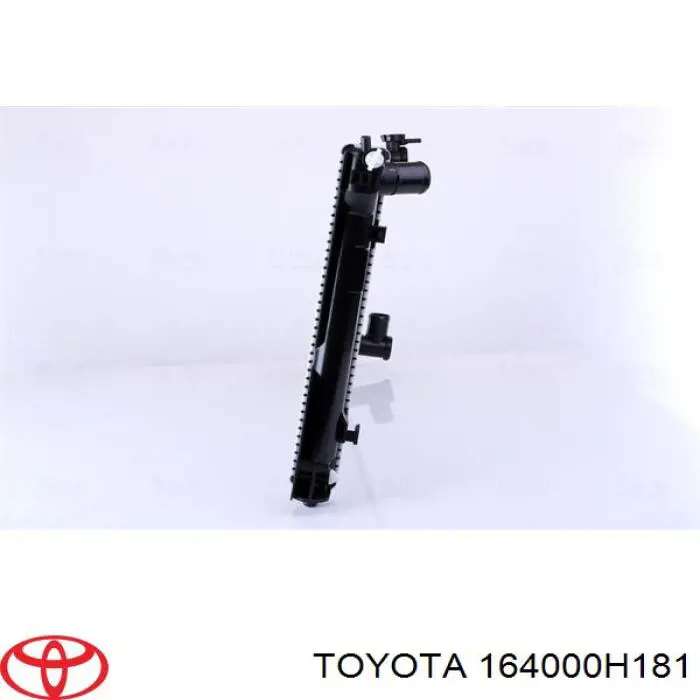 164000H181 Toyota Радіатор охолодження двигуна