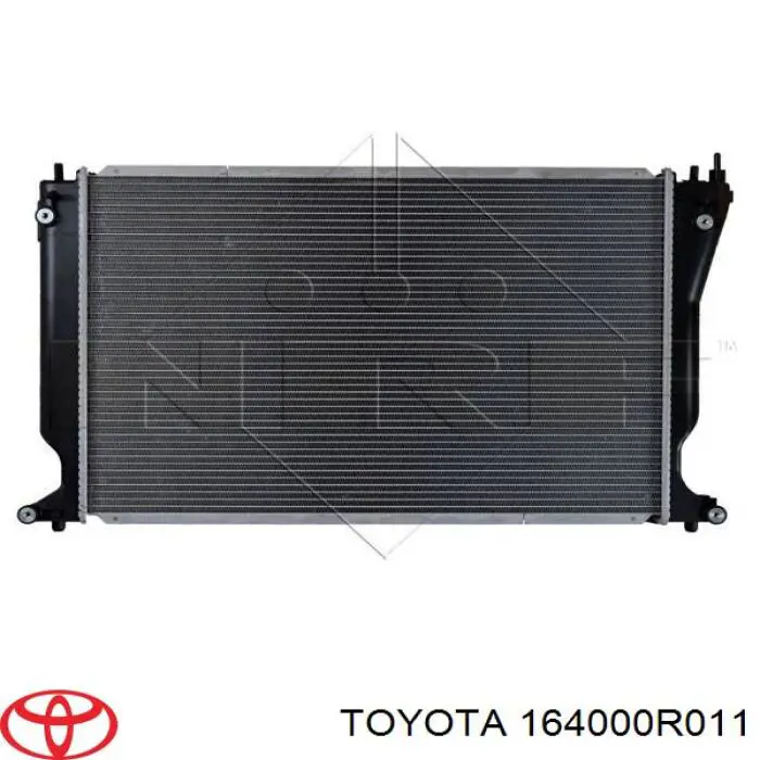 Радіатор основний Toyota 164000R011 ціна, від 150.31 USD