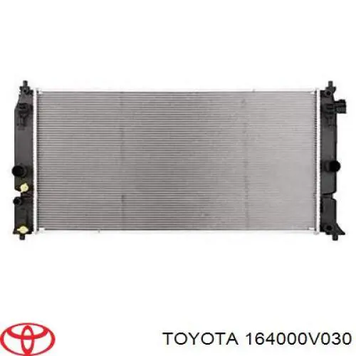 Купити 164000V030 Toyota Радіатор двигуна