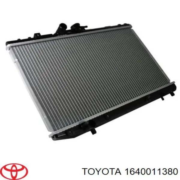 Радіатор основний Toyota 1640011350 ціна, від 86.47 USD