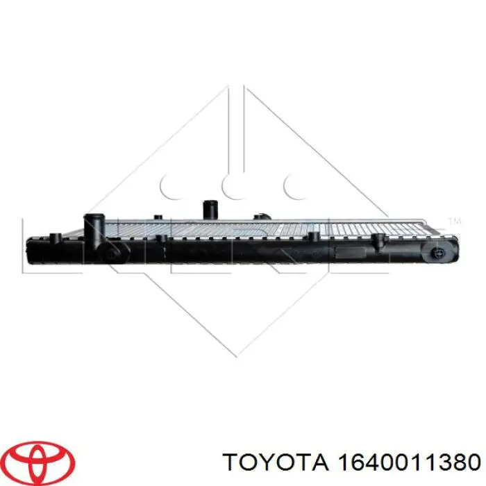Купити 1640011350 Toyota Радіатор двигуна