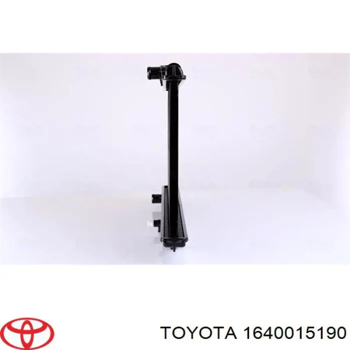 Радіатор основний Toyota 1640015190 ціна, від 62.46 USD