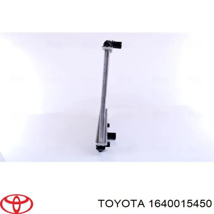 Радіатор 1640015450 Toyota