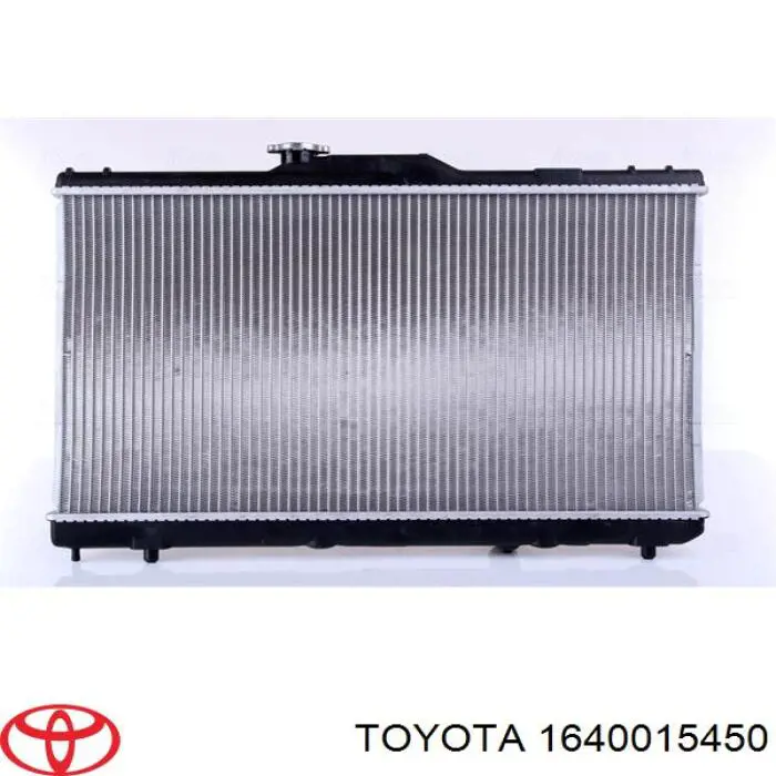 1640015450 Toyota радіатор охолодження двигуна